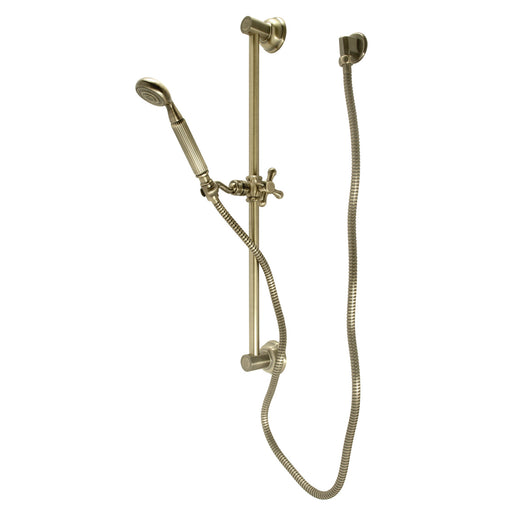 Kingston Brass Watercourse BSF6310BN 4-Inch Square Grid Shower