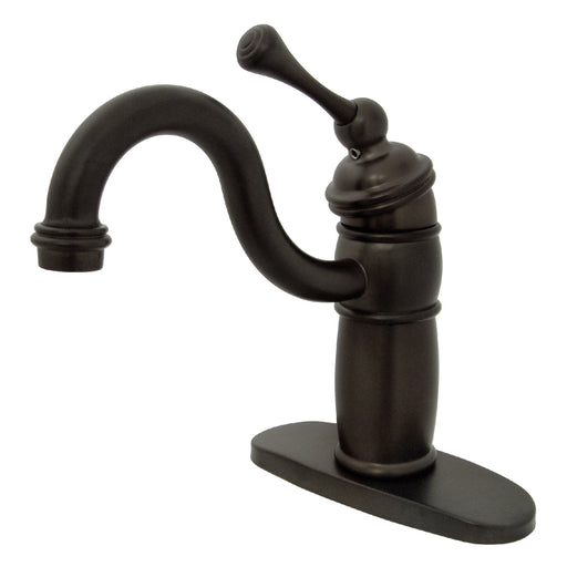 English Vintage KS7492BL Single-Handle 1-Hole Deck Mount Bar Faucet,  Polished Brass