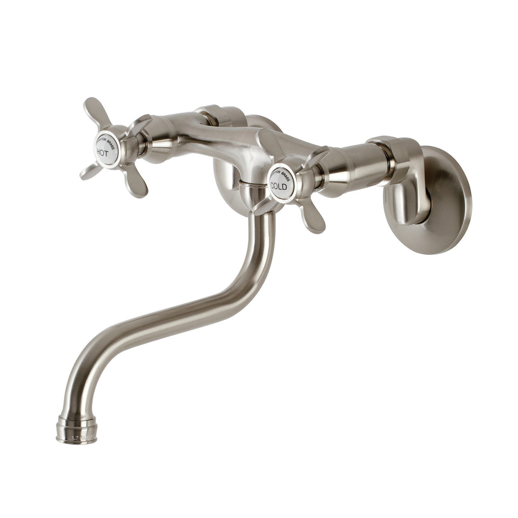 Kingston Brass KS116SN Essex Bathroom Faucet, Brushed Nickel 並行輸入品 