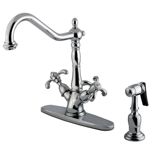 Kingston Brass Two Handle Single-Hole Kitchen Faucets