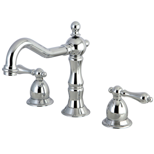 Kingston Brass KS143_PX Heritage Two-Handle Bathroom Faucet with Brass  Pop-Up and Cover Plate - WatermarkFixtures