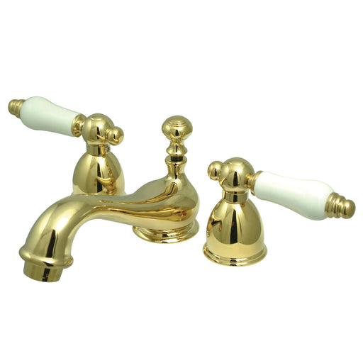 Kingston Brass Restoration KS3952PX Two-Handle 3-Hole Deck Mount