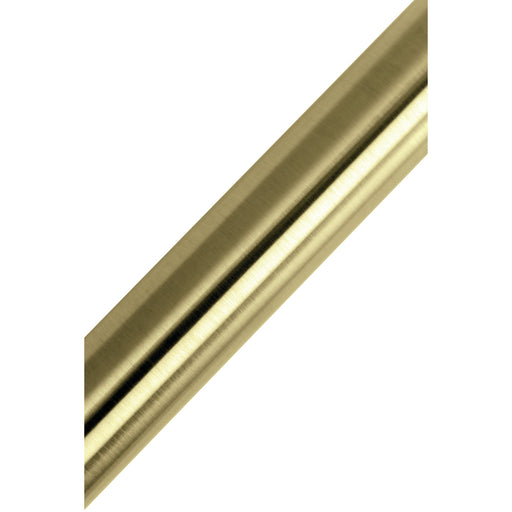 Kingston Brass Vintage CC3132 61-Inch D-Shaped Shower Curtain Rod, Polished  Brass