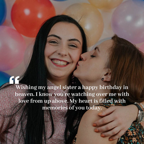 birthday in heaven for sister, poem for my sister in heaven on her birthday