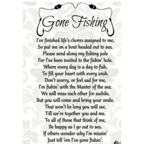 Top 20+ Fishing In Heaven Poems That Capture His Passion And Presence -  Memory-Gift™