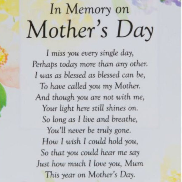 mothers birthday in heaven poem