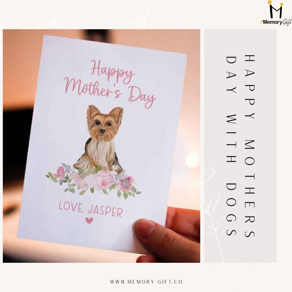 Happy Mothers Day With Dogs – Top 9 Thoughtful Gifts Make Her Surprise -  Memory-Gift™