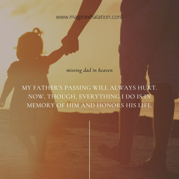 my father passed away quotes