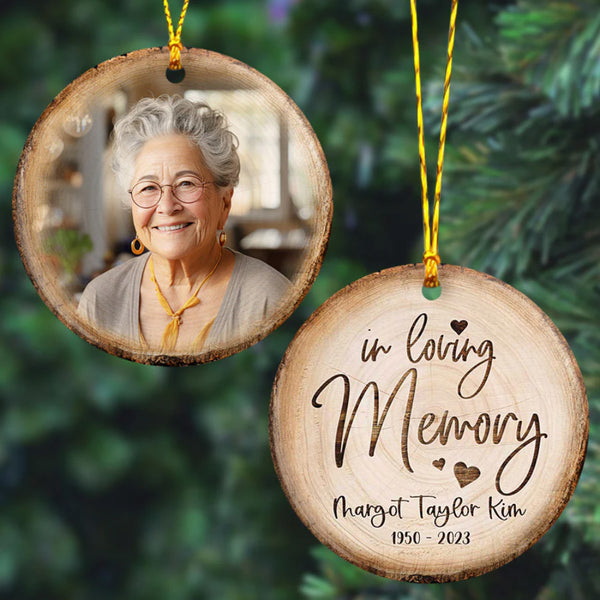 Mom memorial sales christmas ornament