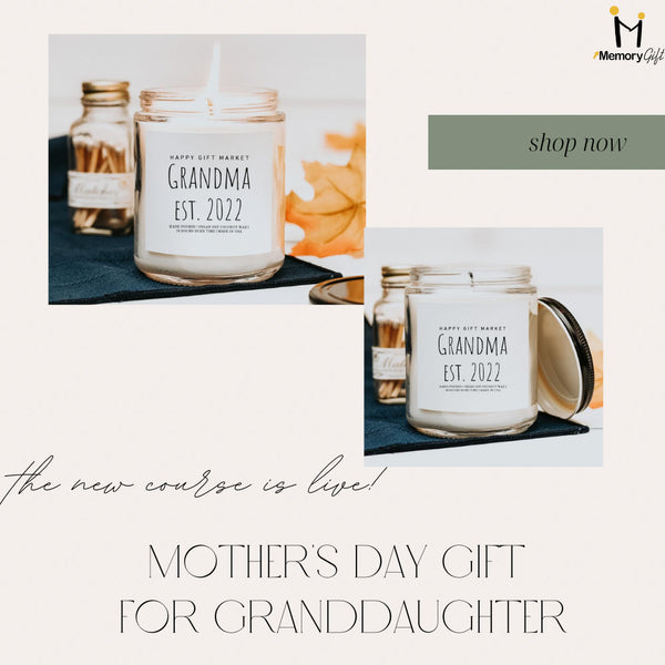 Nana Gift Mother's Day Candle