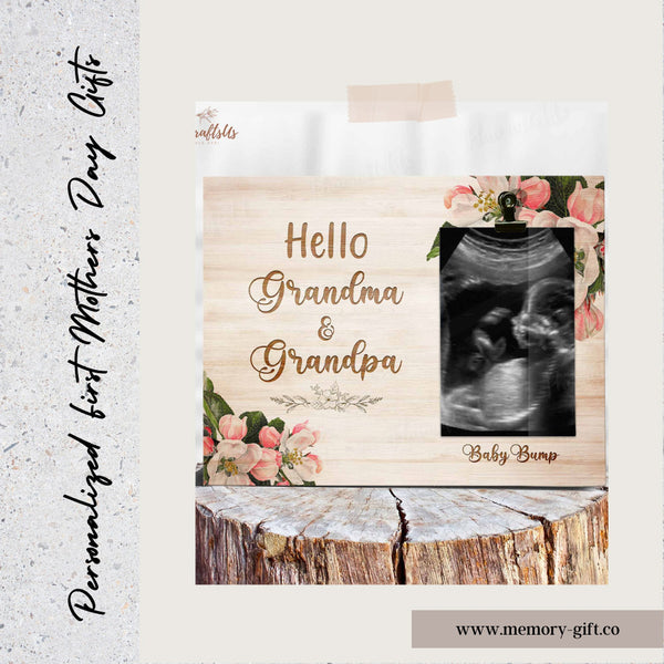 Mommy I Can't Wait To Meet You Custom Ultrasound Canvas, Personalized Gift  For Mom To Be, First Time Mom Gift From The Bump - Best Personalized Gifts  For Everyone