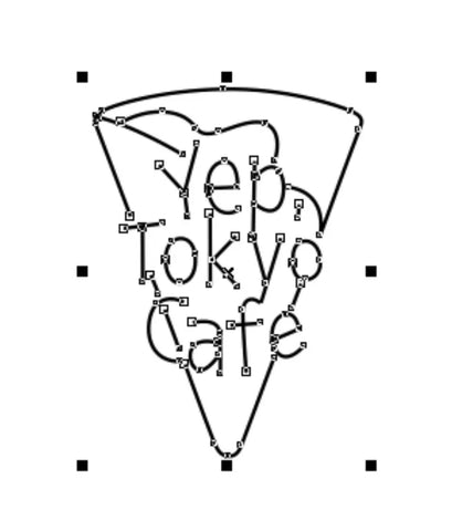 クレープ屋さん『Yep.Tokyo』図案2