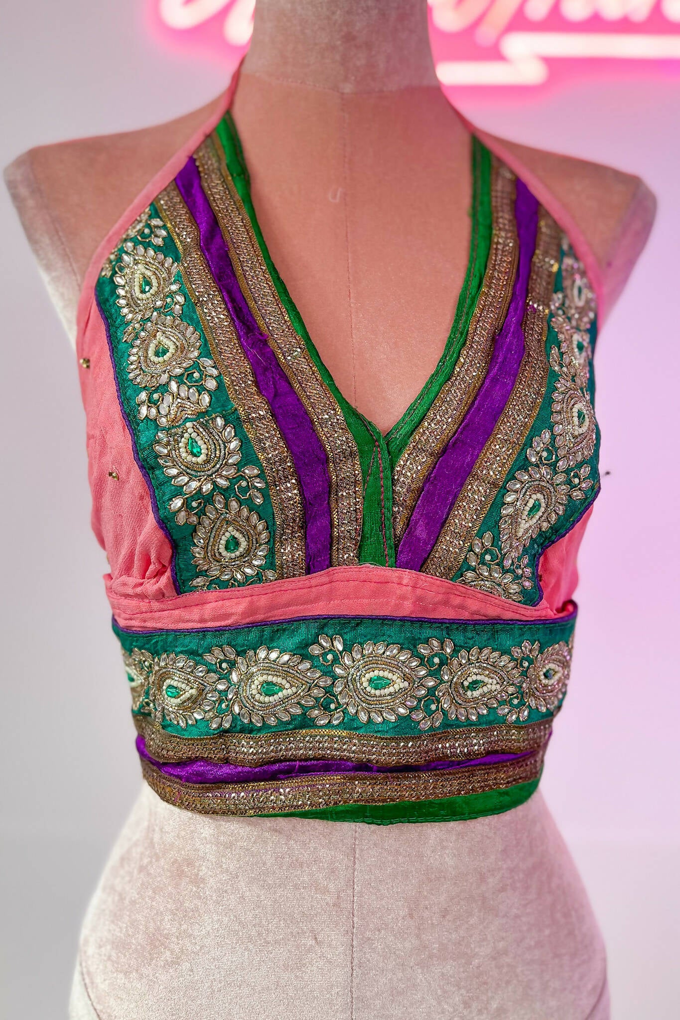 Theresa Green One of a Kind embellished bralette