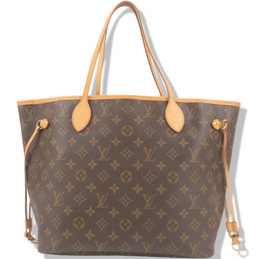 Louis Vuitton Neverfull MM Monogram Canvas Tote Bag 2008 – Mills