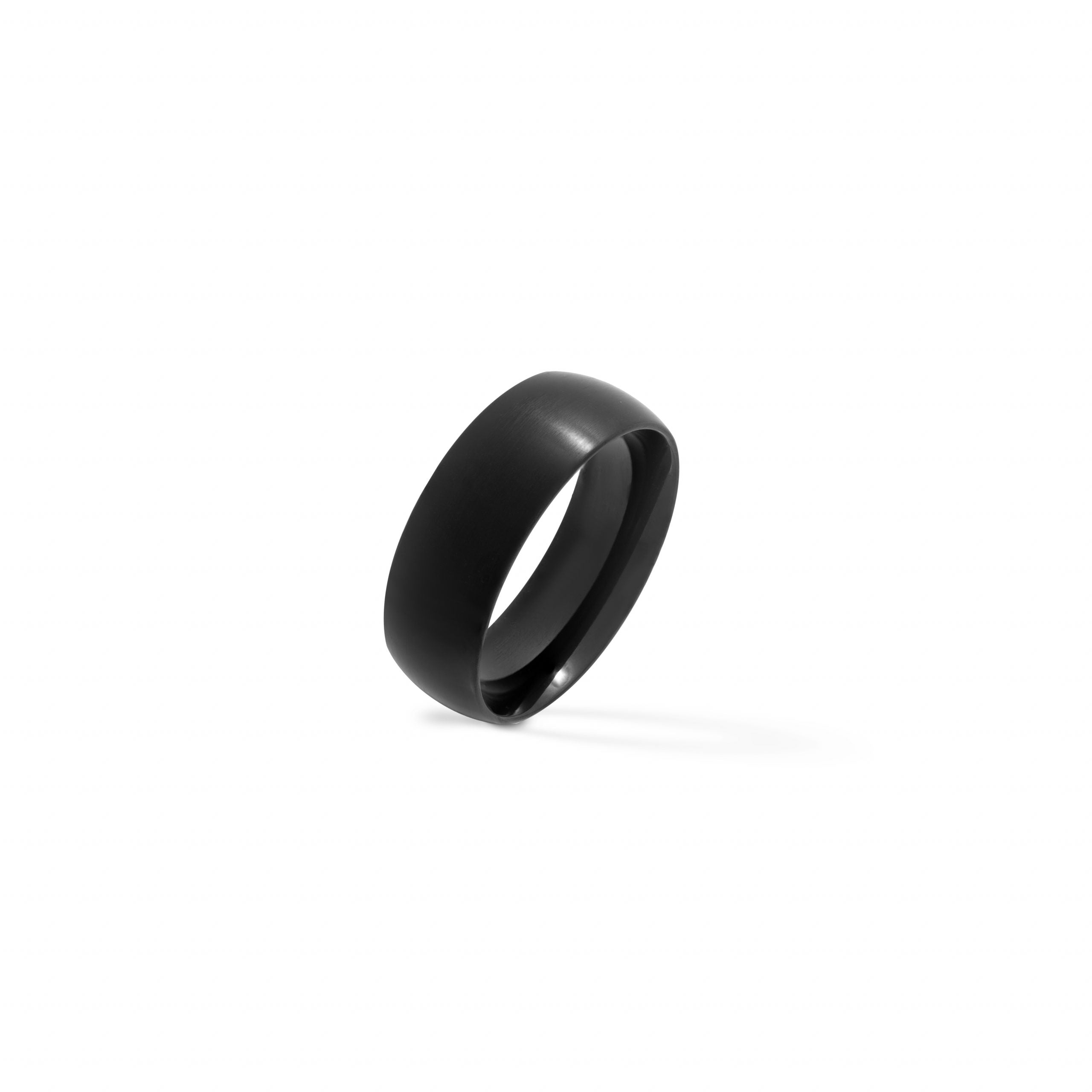 Matte Black Stainless Steel Ring – AZERO - Stainless Steel Jewelry