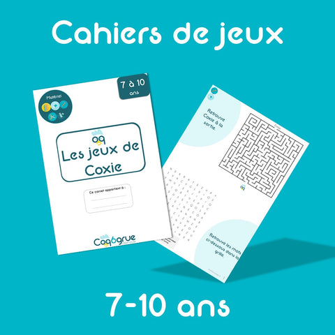 Cahier de jeux à imprimer ; 5 à 8 ans 