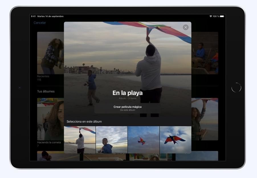 Descubre iMovie para iPhone y iPad