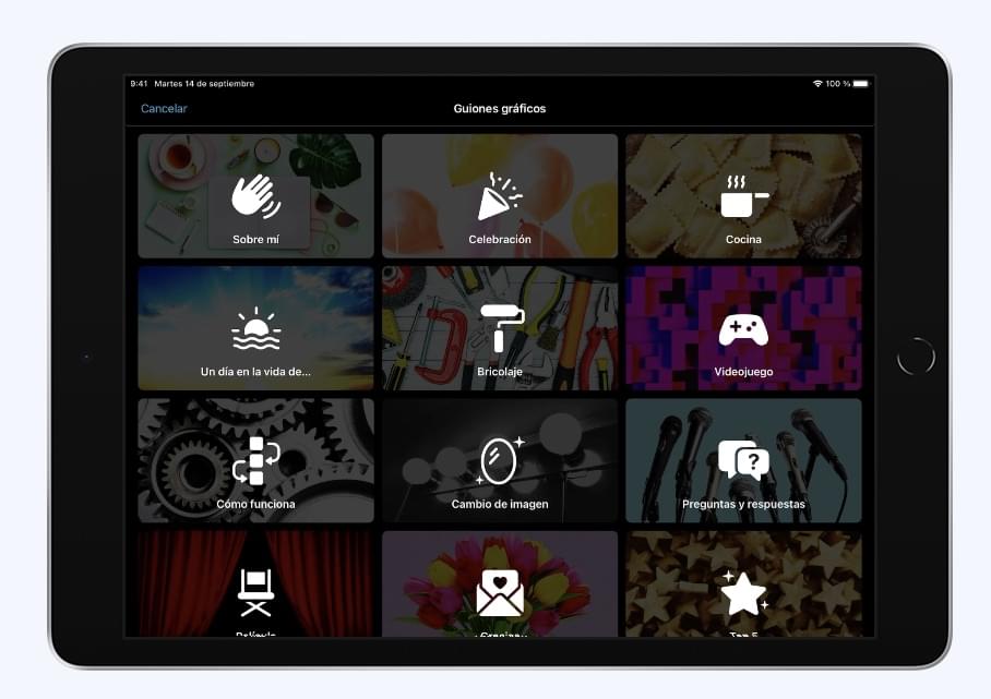 Descubre iMovie para iPhone y iPad