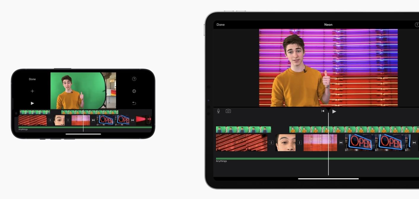 Descubre iMovie para iPhone y iPad