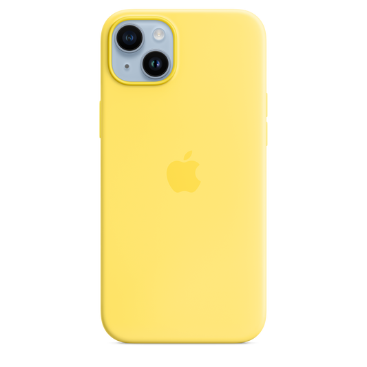 Funda de silicón con MagSafe para el iPhone 14 Plus - Lila - Apple