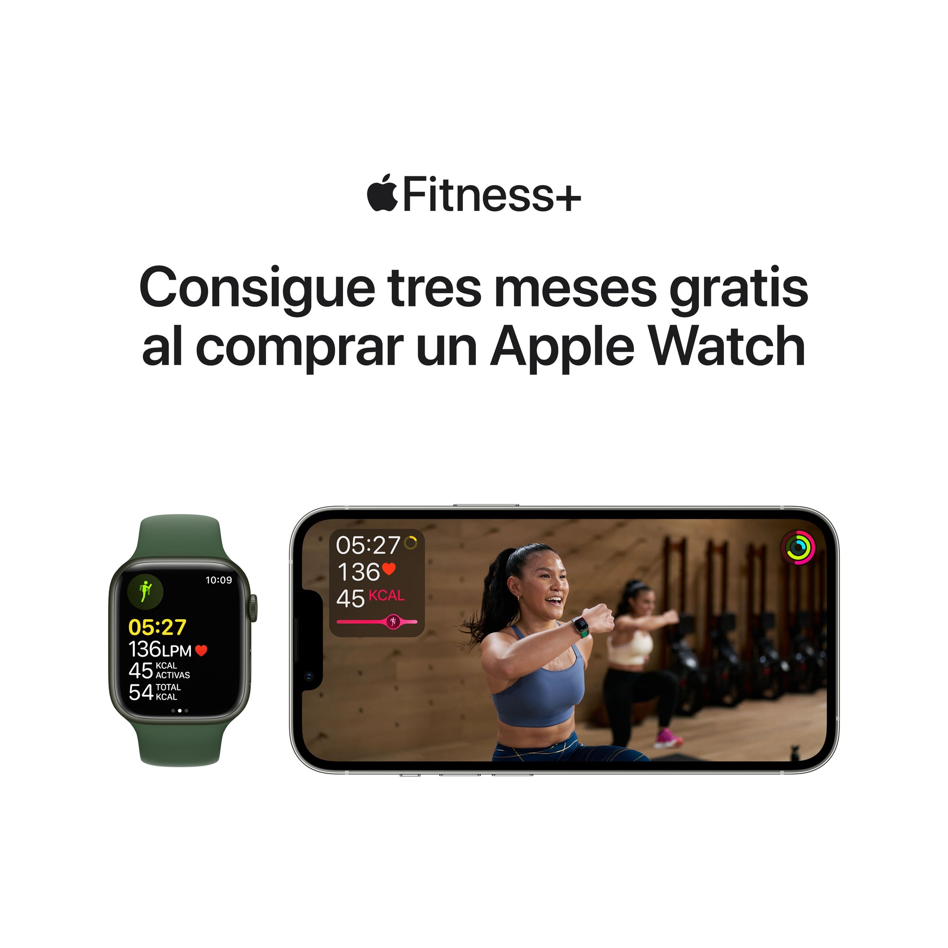 Apple Watch Nike Series 7 (GPS) con correa deportiva Nike Rossellimac