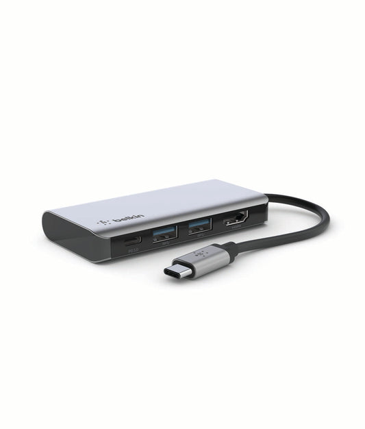 Adaptador USB-C a Ethernet + carga hasta 60W de Belin – Rossellimac
