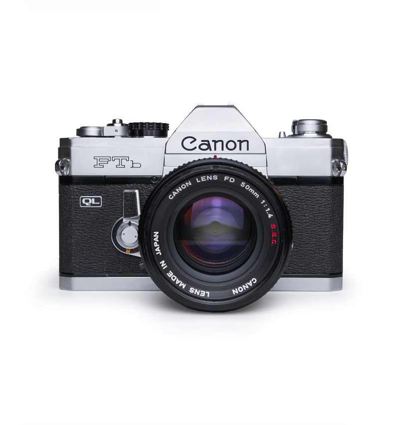 Canon FTb-N BK+FD 50mm f1.4 S.S.C 美品 取説付 - フィルムカメラ