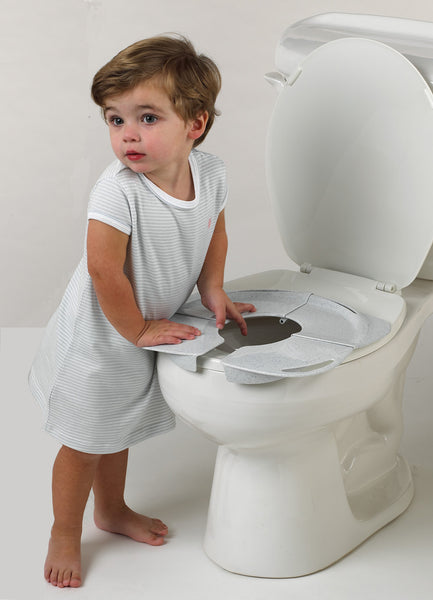 toilet seat with potty seat