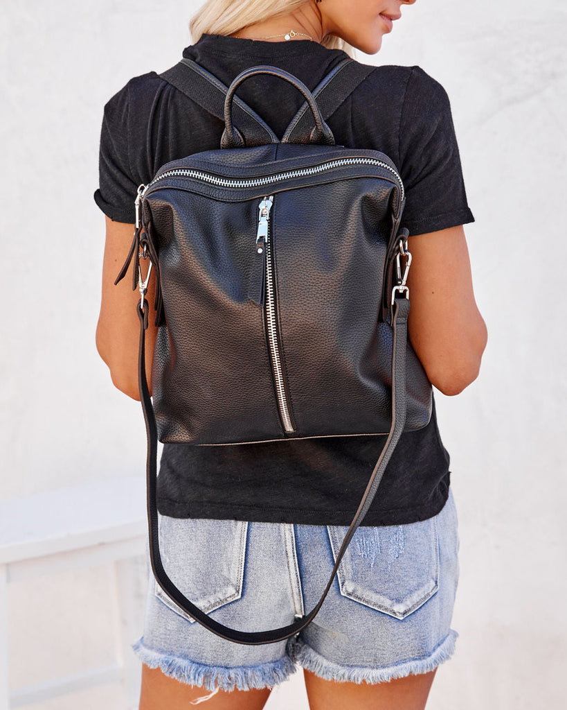 Kenzie Backpack - Black – InsStreet