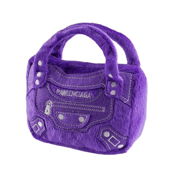 chewy vuitton purse - checkered – barking babies