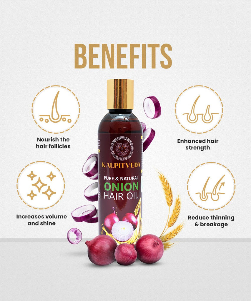 Natural Infusions Onion Hair Oil With Virgin Coconut Oil For Hair Health   Deep Nourishment  100ml  Natural Infusions