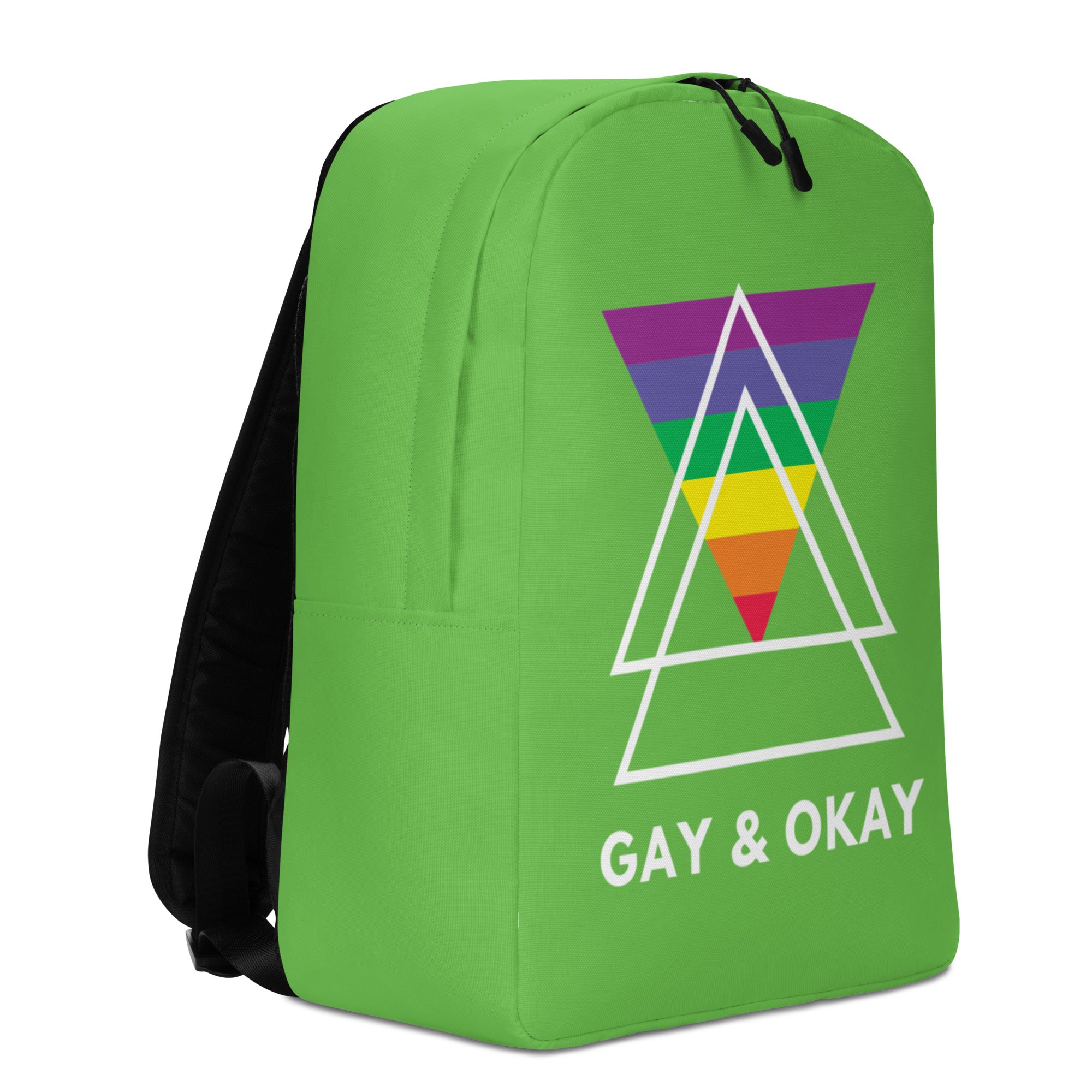 Gay And Ok Minimalist Backpack Queer In The World The Shop