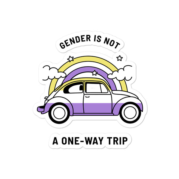 Cinnamon Rolls Not Gender Roles Bubble-Free Stickers – Queer In The World:  The Shop