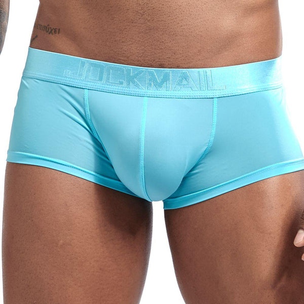 Blue Denim Denier Gay Underwear  With Sexy Boxer Design