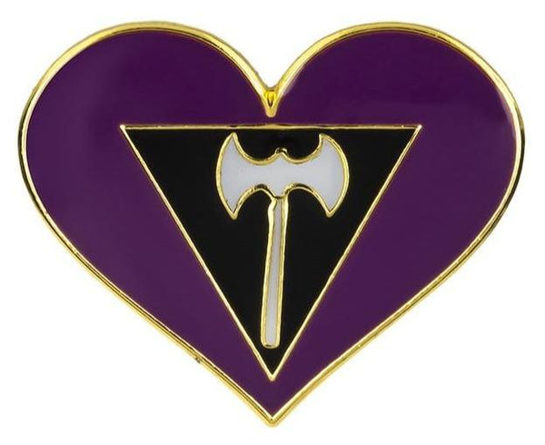 Demisexual Pride Heart Keychain – Queer In The World: The Shop