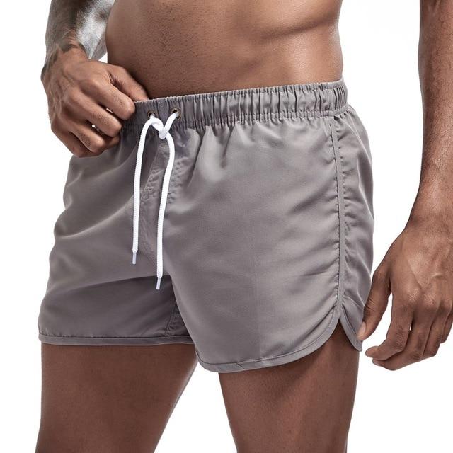 Jockmail Classic Gray Swim Shorts – Queer In The World: The Shop