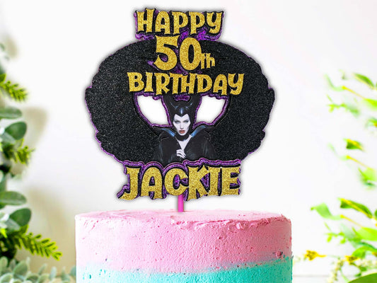 Stitch (Lilo and Stitch) 3D Glitter Craft Card Birthday Cake Topper –
