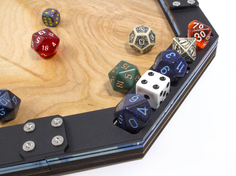 lcd gaming table dice tray