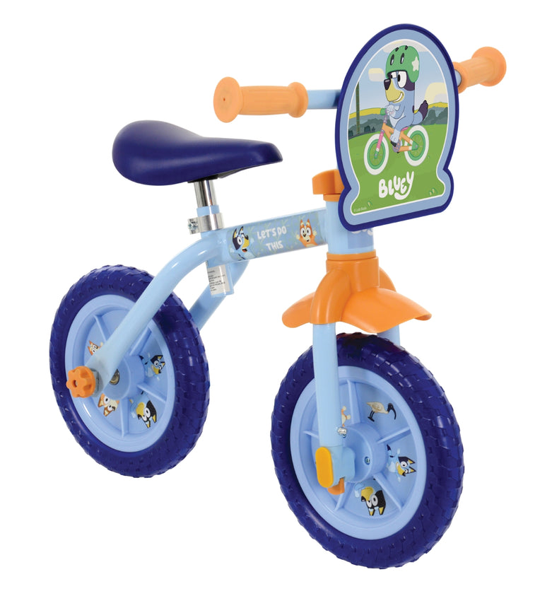 bluey push bike