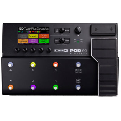 Line 6 POD Go Guitar Effects Processor Pedalboard – That Pedal Shop