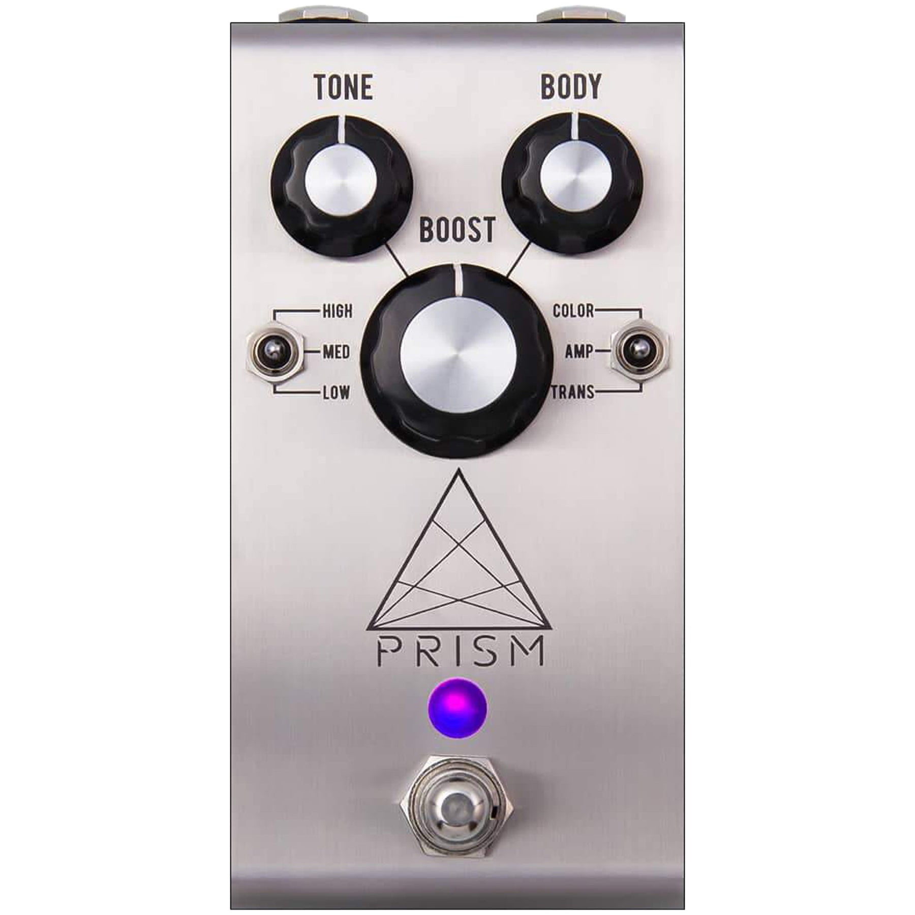 Jackson Audio Prism EQ and Boost Pedal, Stainless Steel – That