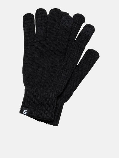 Jack & Jones muške crne rukavice