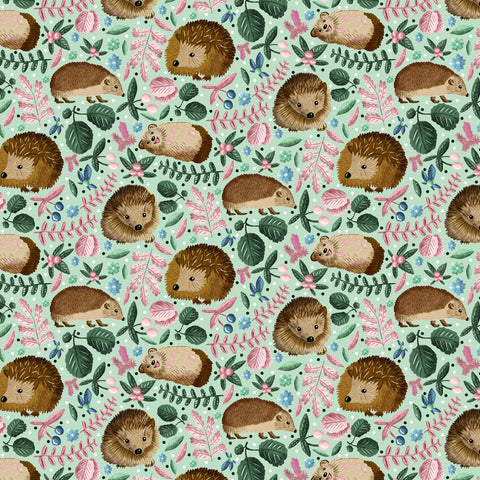 hedgehog surface pattern design shown on accessories here