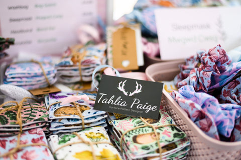 Tahlia Paige gifts and accessories products at craft fair