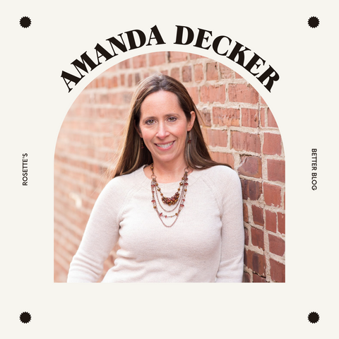 Amanda Decker ROSETTE'S Better Blog Woman In Low Carb Series