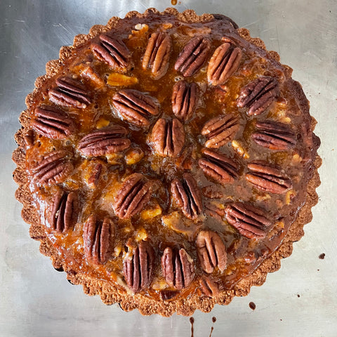 easy and delicious low carb and gluten free pecan pie