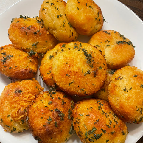 low carb dinner rolls garlic butter