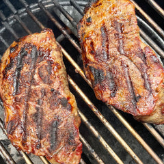 Keto steak dinner