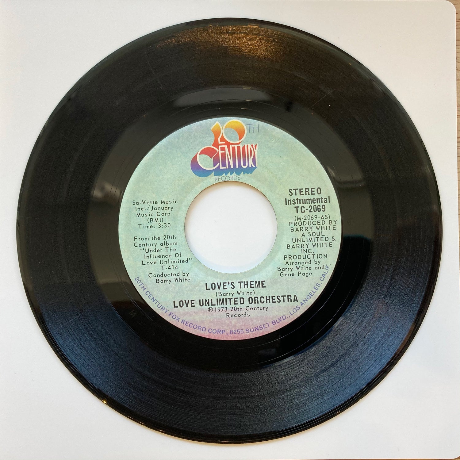 Love Unlimited Orchestra - Sweet Moments / Love's Theme (7")