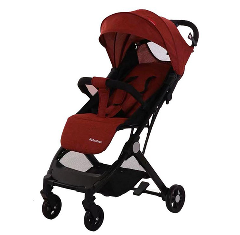 SuitStroller Rouge : Poussette Valise Ultra Compacte magasin de jouet maroc Kidcado